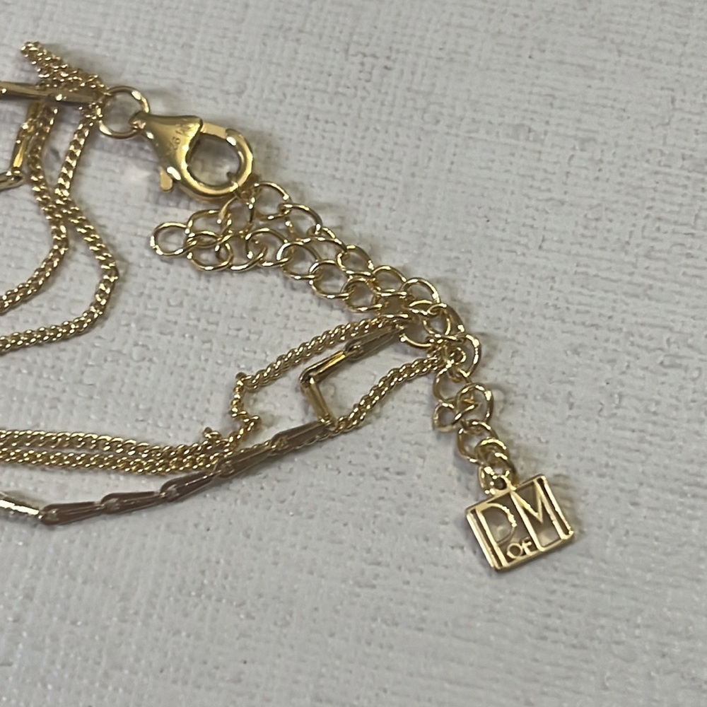 P of M Star Layered Drop Necklace - Picture 4 of 4